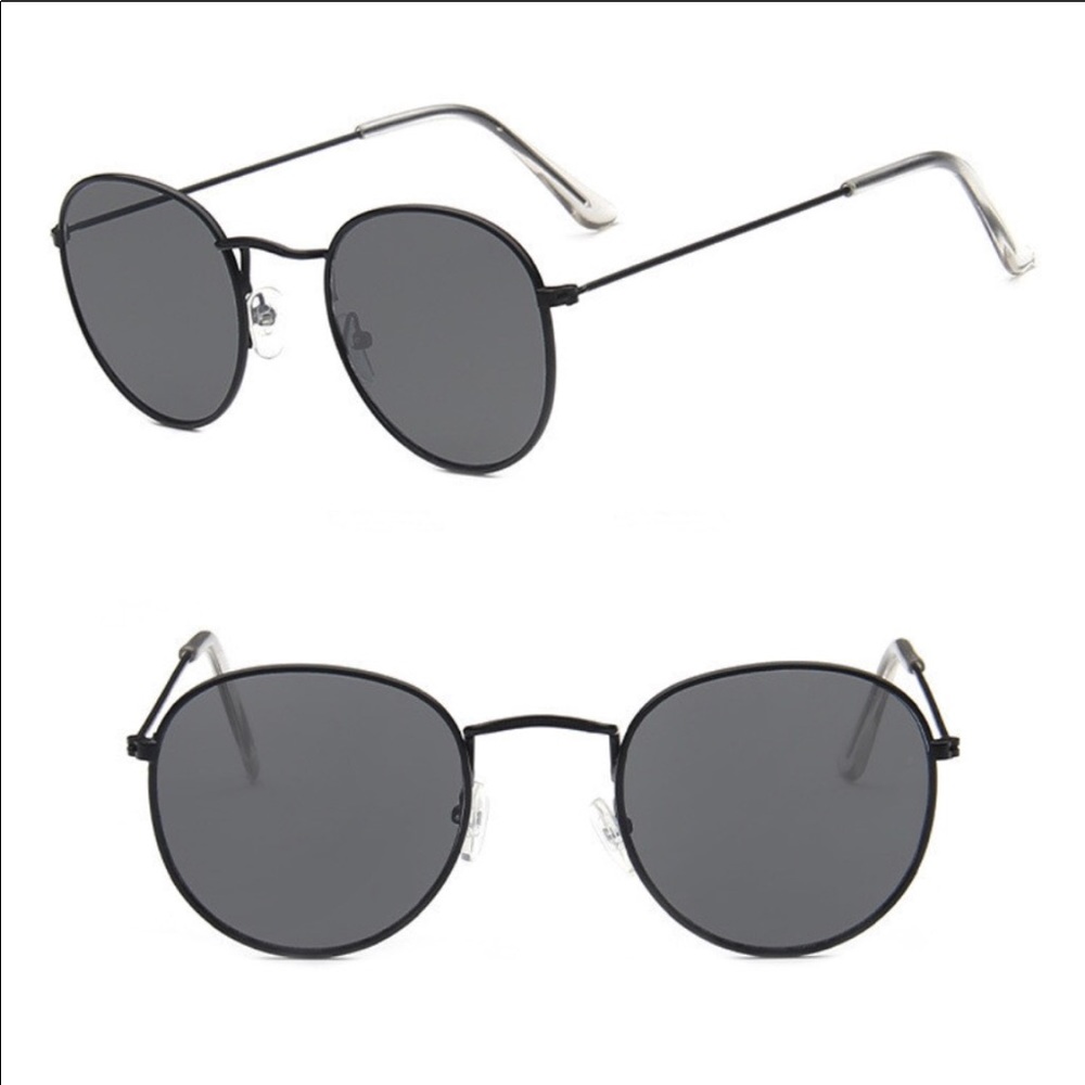 RETRO ROUND COLORED AVATAR SUNGLASSES - Picture 4 of 8
